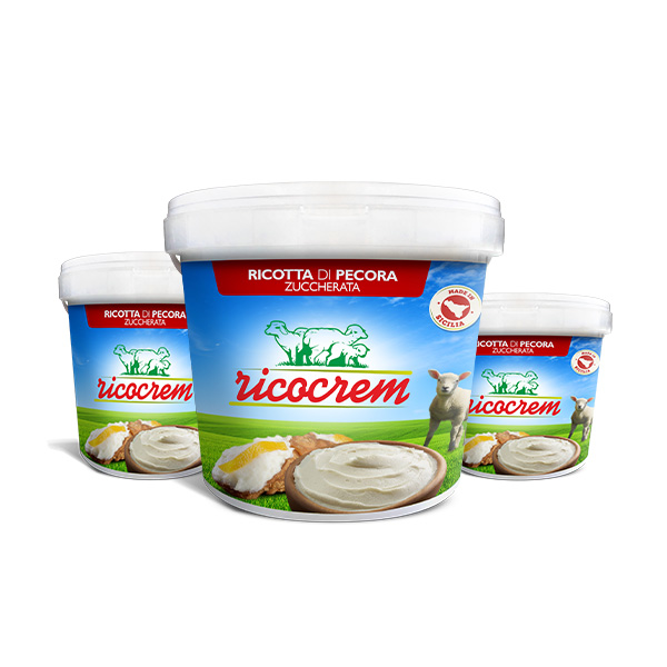 ricocrem crema di ricotta per pasticceria dolce surgelata ricocrem company made ricotta cream for pastry