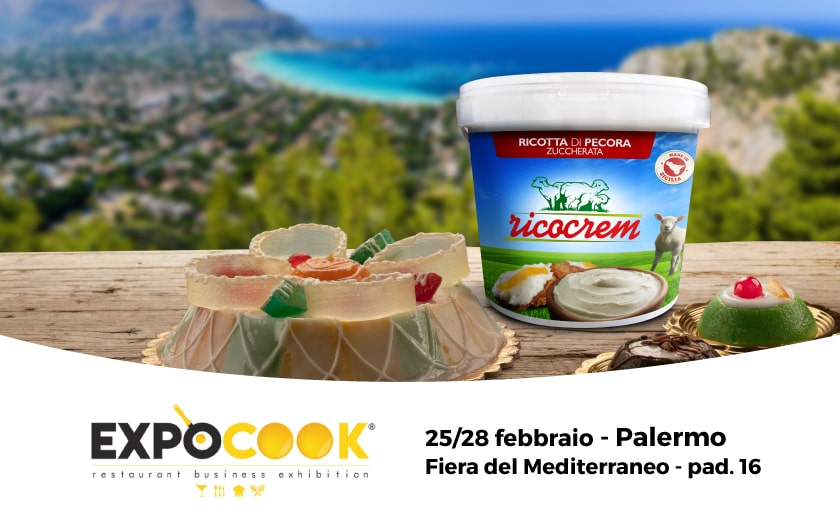 Expocook 2020 Palermo, 25-28 febbraio – Ricocrem