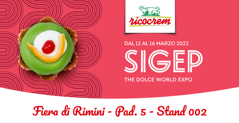 Sigep 2022 Fiera del Gelato di Rimini